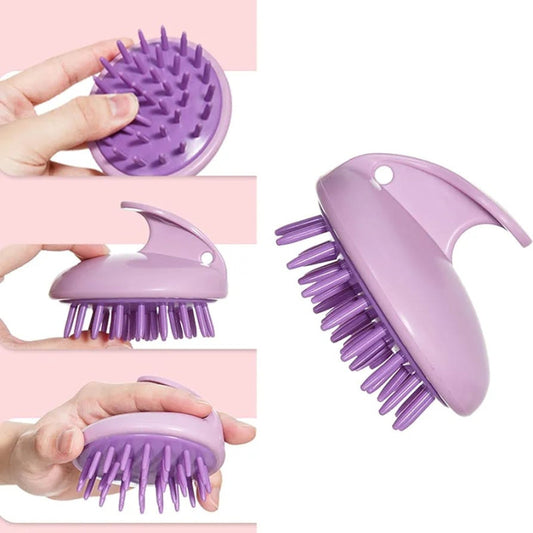 Soft Handheld Hair Massager Shampoo Brush for Wet Dry Curly Straight Thick Thin Rough Long Short Hair