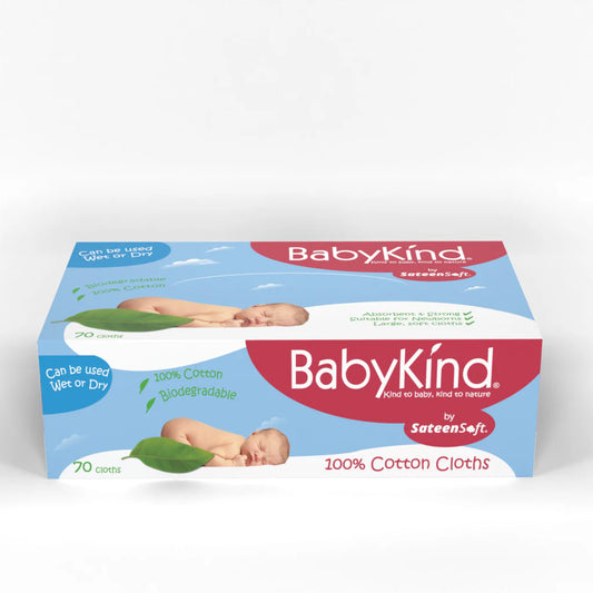Baby Kind Dry Wipes 70 pcs