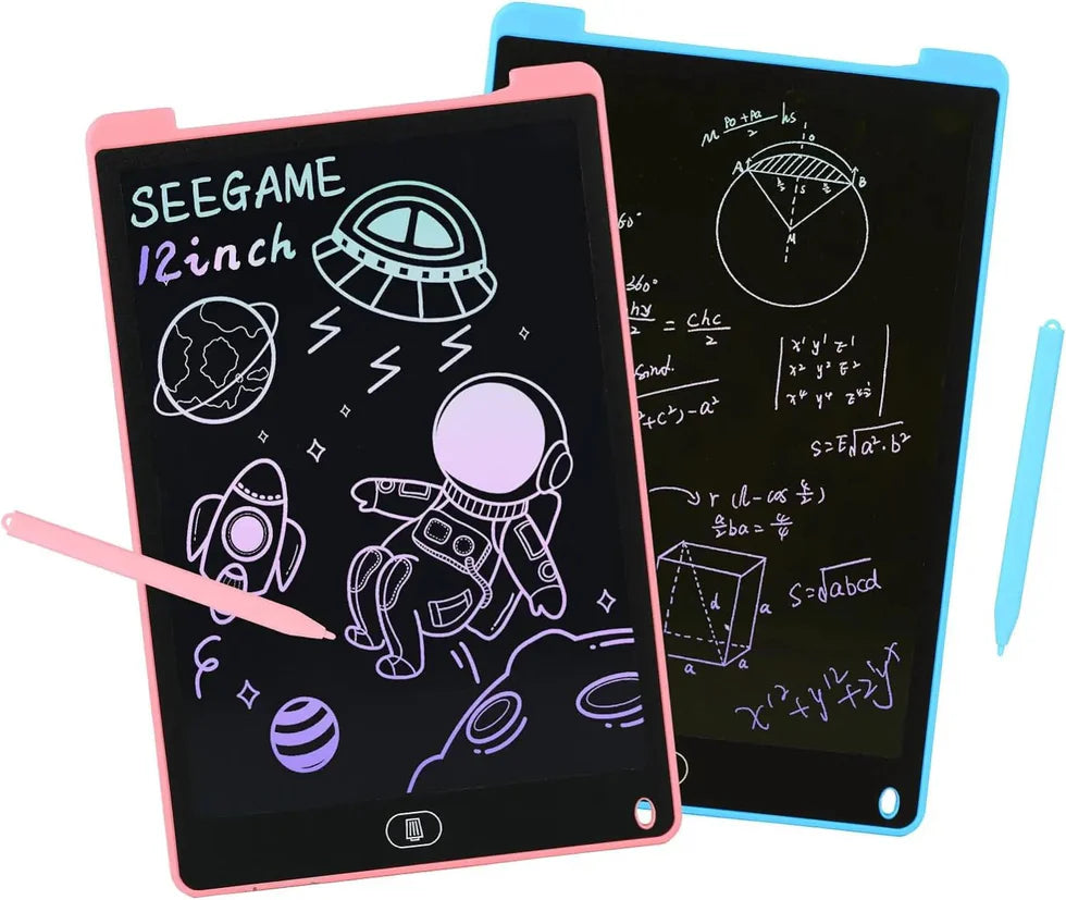 LCD Multicolor Screen Writing Tablet Erasable Writing Boar