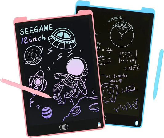 LCD Multicolor Screen Writing Tablet Erasable Writing Boar