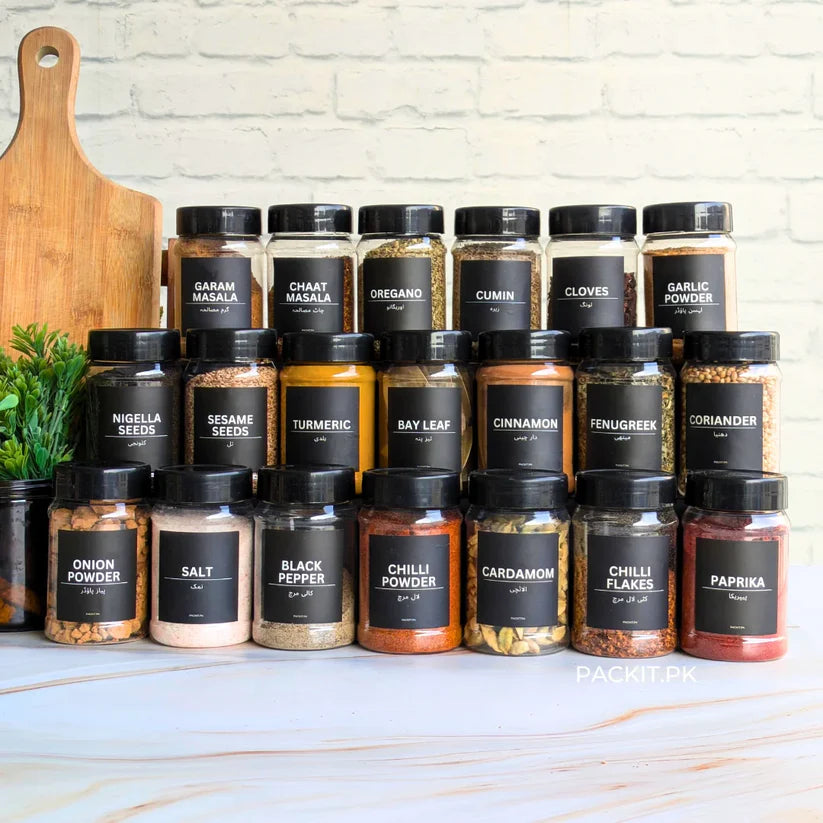 Kitchen Labels - Ingredients Stickers