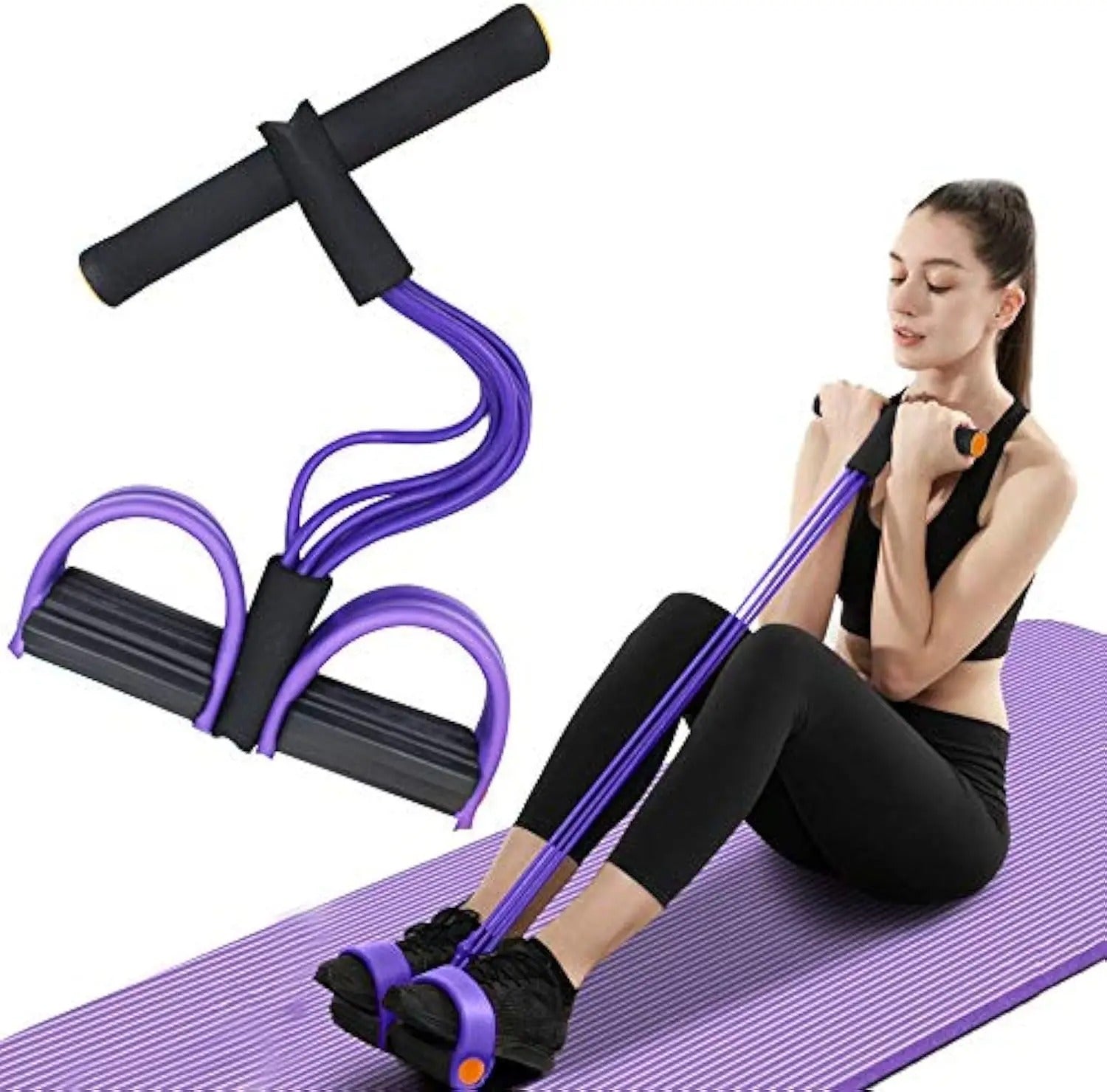 Tummy Trimmer Flexible Resistance for Waist Trimming, Abs Exercise, Bicep for Men and Women